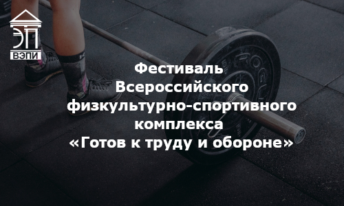 Фестиваль Всероссийского физкультурно-спортивного комплекса «Готов к труду и обороне»