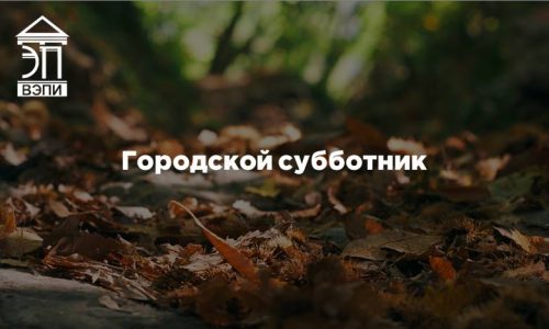 Городской субботник