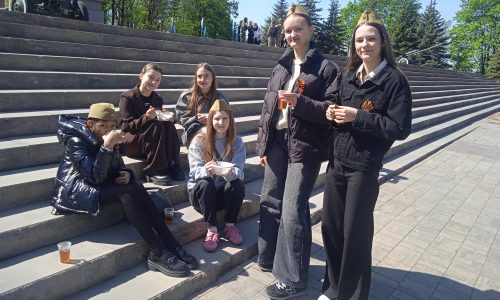 Торжественный митинг, посвященном празднованию 80-летию Победы в Великой Отечественной войне