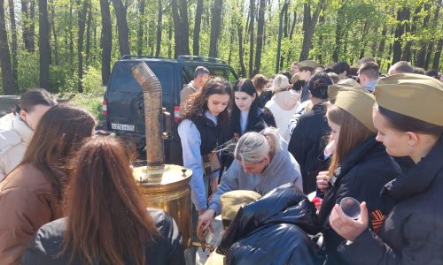Торжественный митинг, посвященном празднованию 80-летию Победы в Великой Отечественной войне