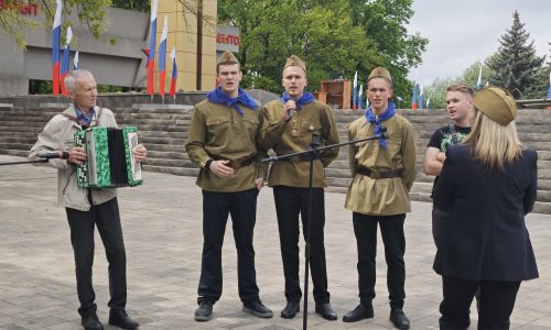 Праздник Великой Победы на мемориальном комплексе «Атаманский лес»